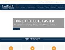 Tablet Screenshot of fastthink.com